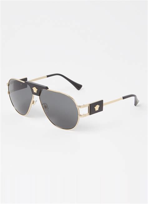 versace zonnebril goud heren|Versace Designer Sunglasses for Men .